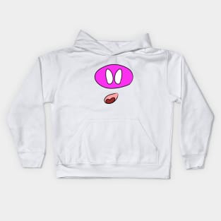 Fun piglet and mouth Kids Hoodie